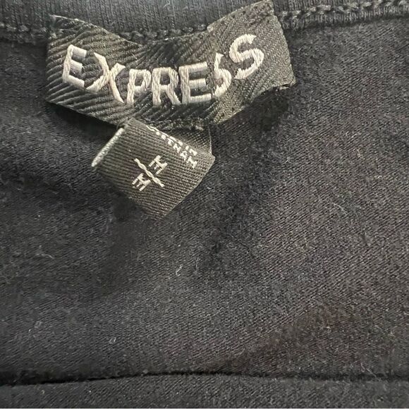 Express Basic Black Cami - Picture 2 of 3